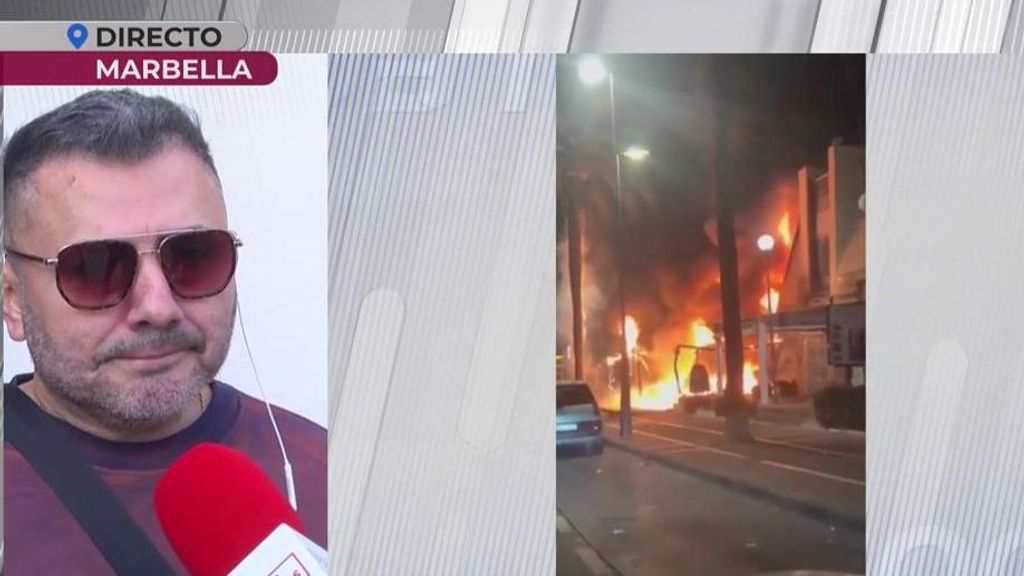 El dueño del restaurante colombiano quemado en Marbella: "No soy un criminal, esto no ha sido un ajuste de cuentas”
