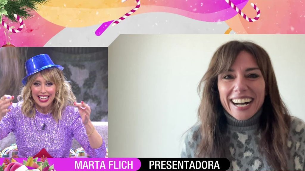 Marta Flich habla en 'Fiesta' a pocas horas de dar las campanadas