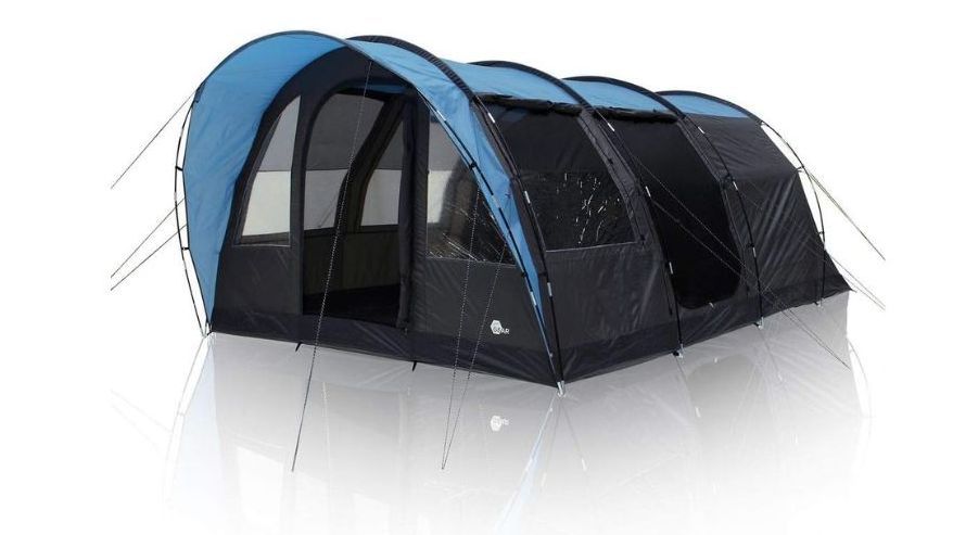 Tienda de campaña para 5 personas con protección solar