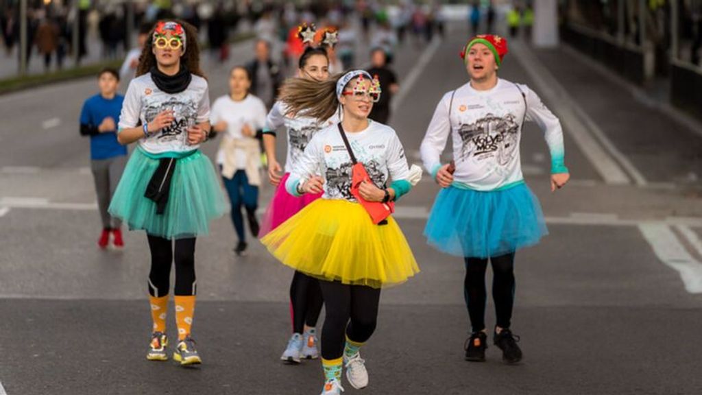 La San Silvestre Vallecana une el deporte y la fiesta en un recorrido de 10 kilómetros de distancia