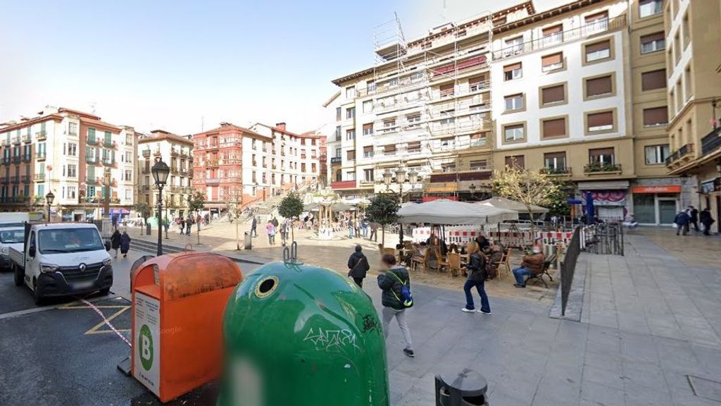 Plaza Miguel de Unamuno en Bilbao, Bizkaia