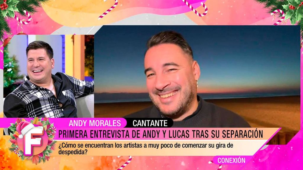 La primera entrevista de Andy y Lucas en televisión tras su separación Fiesta 2023 Programa 144