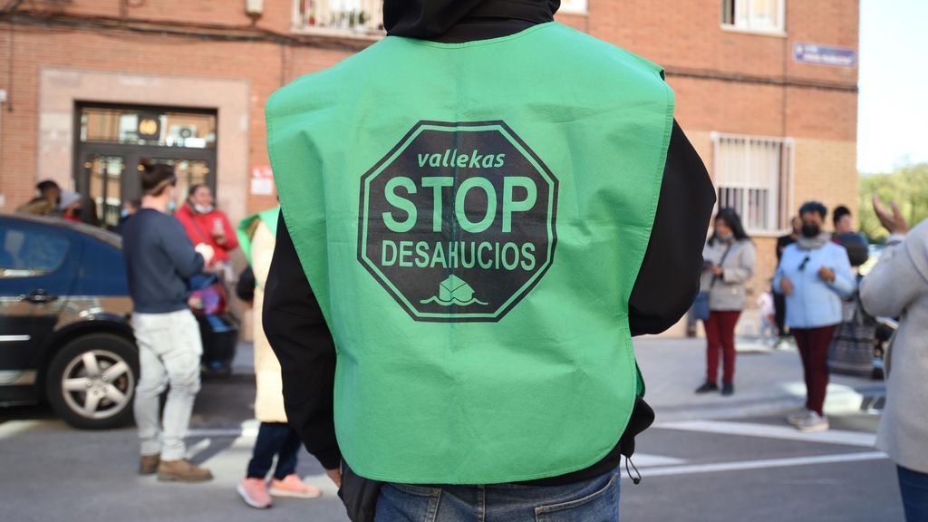 Archivo - Un activista de STOP Desahucios