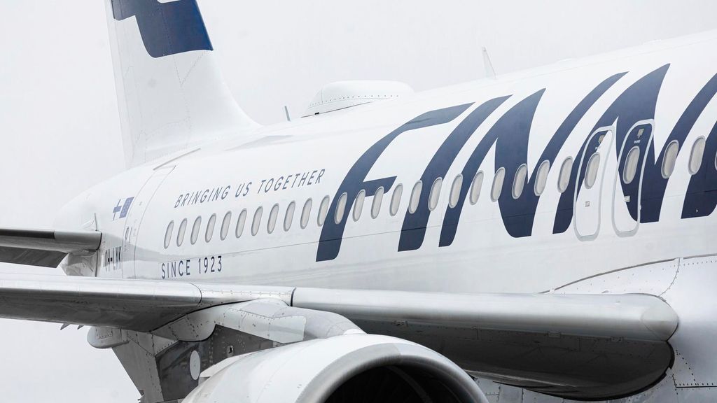 Archivo - Avión de Finnair