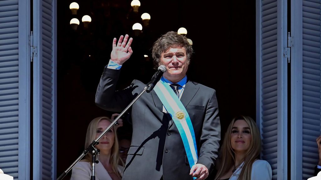 El presidente de Argentina, Javier Milei