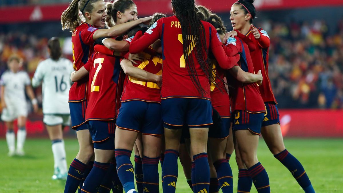 Celebración de la selección femenina de futbol