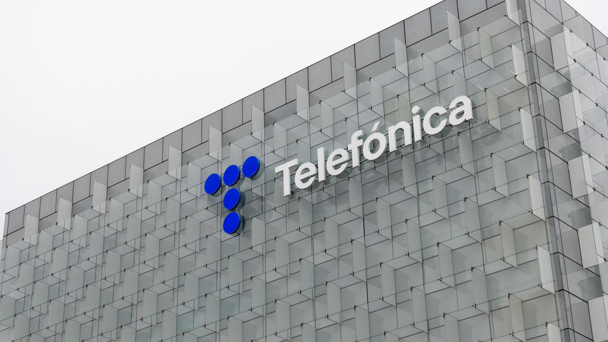 Vista de la sede de Telefónica