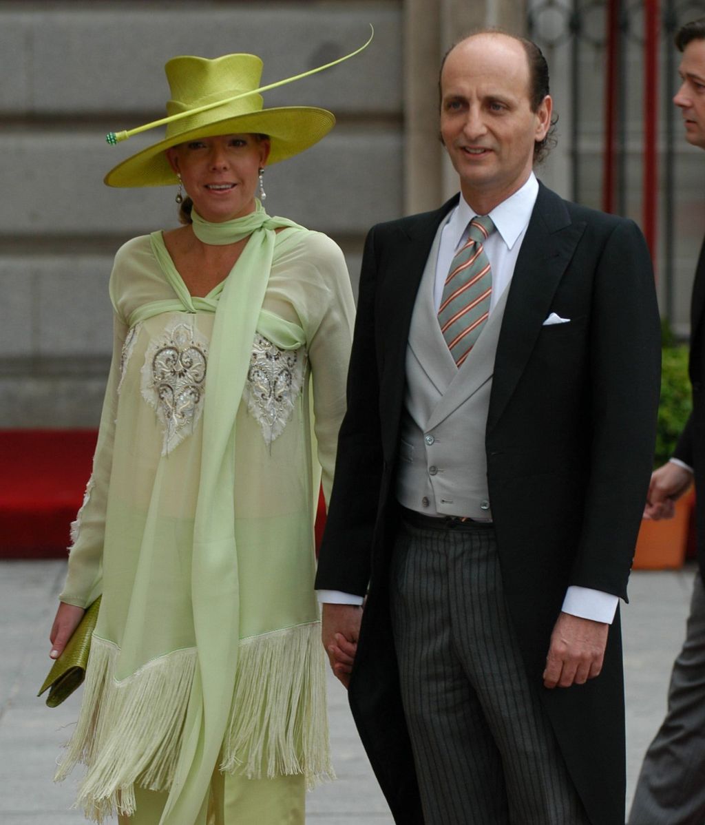 Simoneta Gómez Acebo y José Miguel Fernández Sastrón. FUENTE: Cordonpress