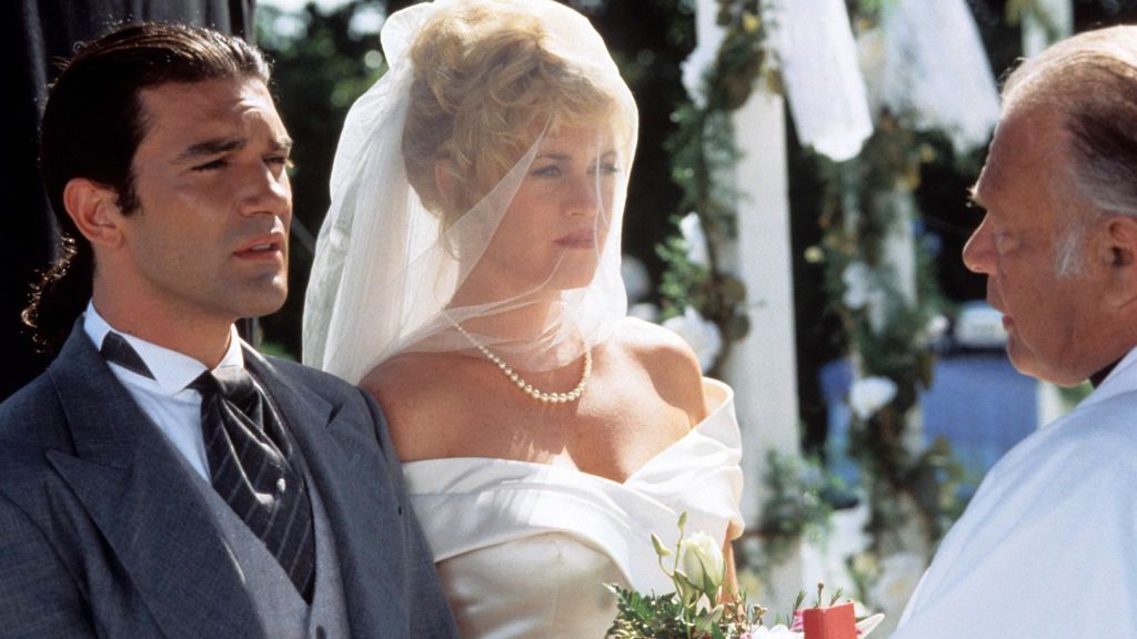 Antonio Banderas y Melanie Griffith en "Two Much". FUENTE: Cordonpress