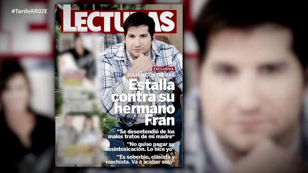 Julián Contreras estalla contra Francisco Rivera en 'Lecturas'