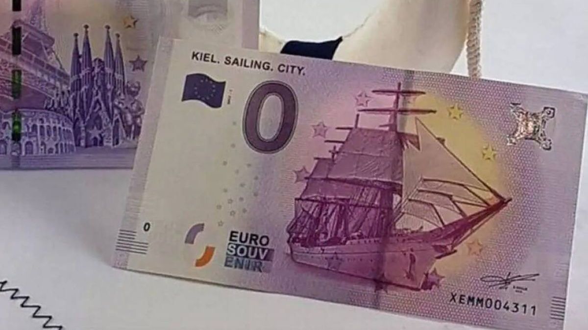 El billete de 0 euros autorizado por el BCE que hace las delicias de los coleccionistas