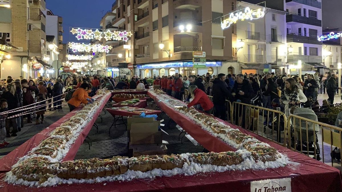 Roscón del año pasado en Utiel