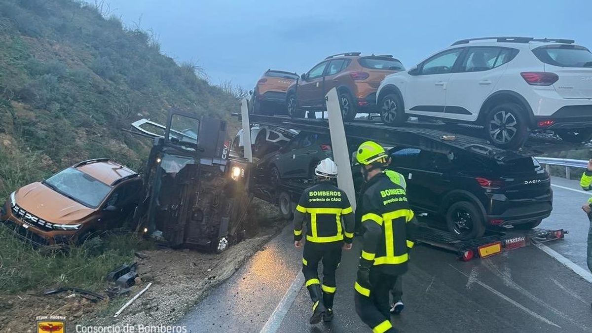 Accidente camión Olvera, Cádiz