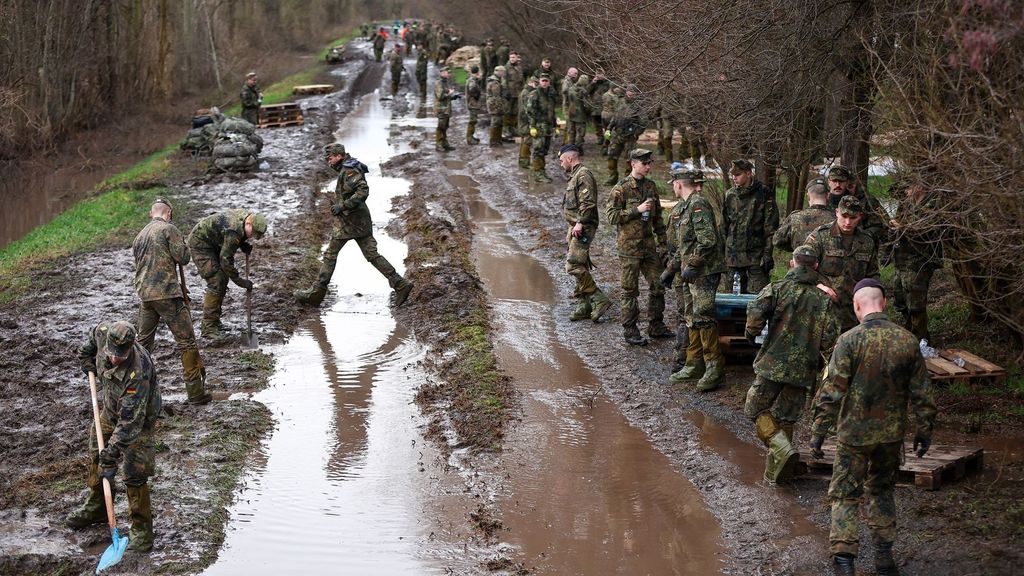 Alemania despliega al Ejército por las graves inundaciones en Sajonia