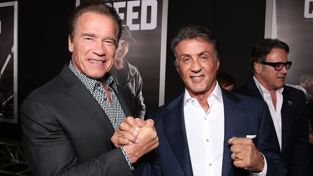 Stallone y Schwarzenegger