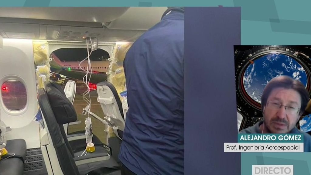 Analizamos con un ingeniero las posibles causas para que una puerta de un Boeing 737 Max saliese despedida en pleno vuelo