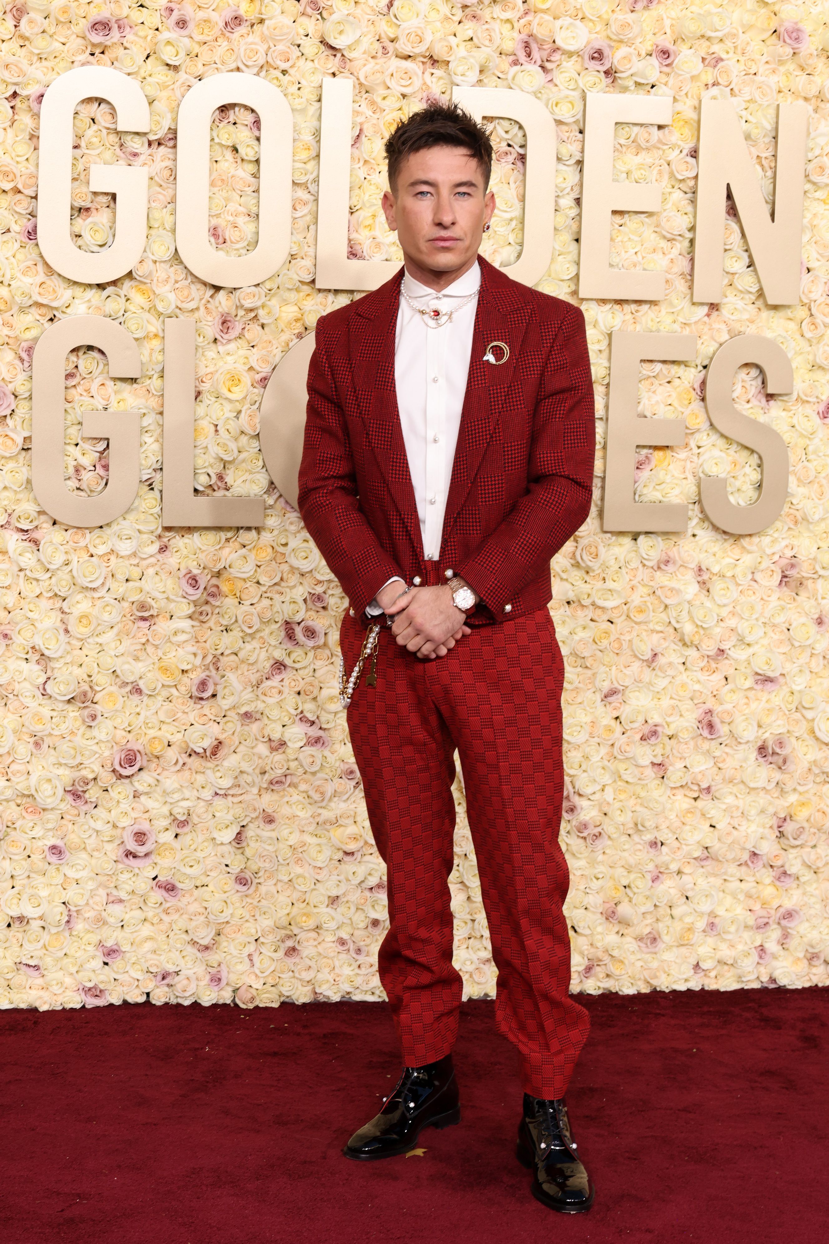 Barry Keoghan, en los Globos de Oro 2024