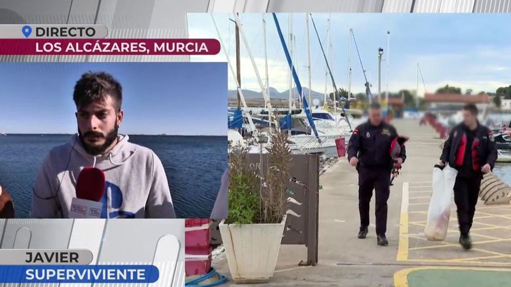 El superviviente del accidente en canoa en Murcia: "Yo a Ivo lo quería como a un hermano"