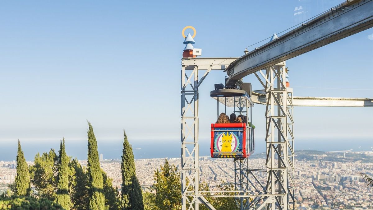 El Tibidabo de Barcelona estrenará una nueva atracción este 2024: una espectacular caída libre de 50 metros de altura