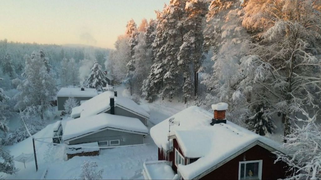 Frío polar de récord: Suecia, con 43,6 grados bajo cero, registra la noche más fría de enero de los últimos 25 años