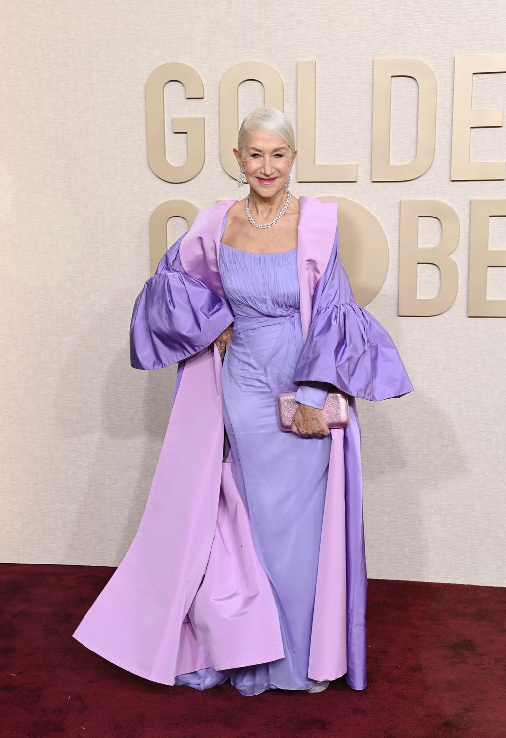 Helen Mirren, en los Globos de Oro 2024