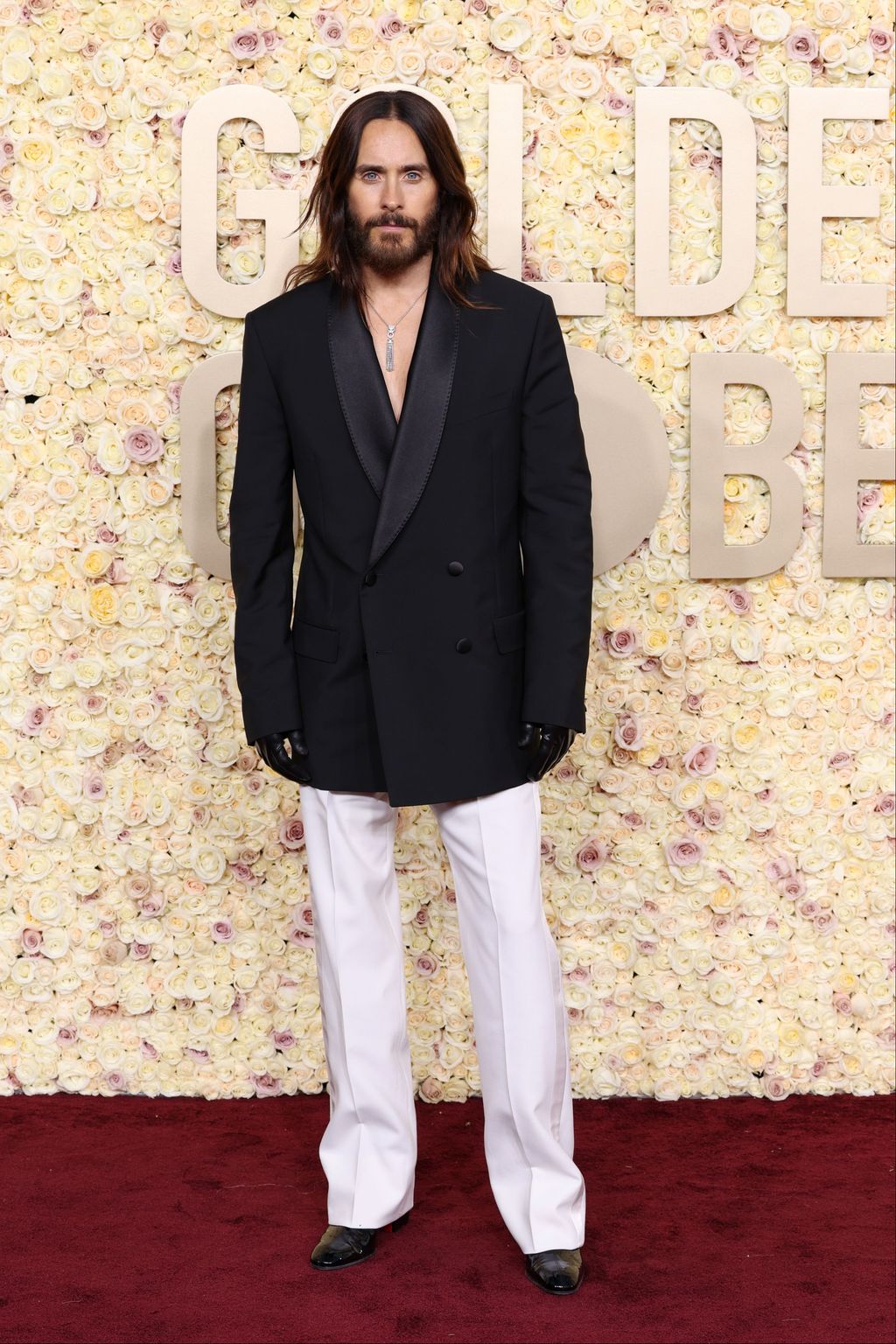 Jared Leto, en los Globos de Oro 2024