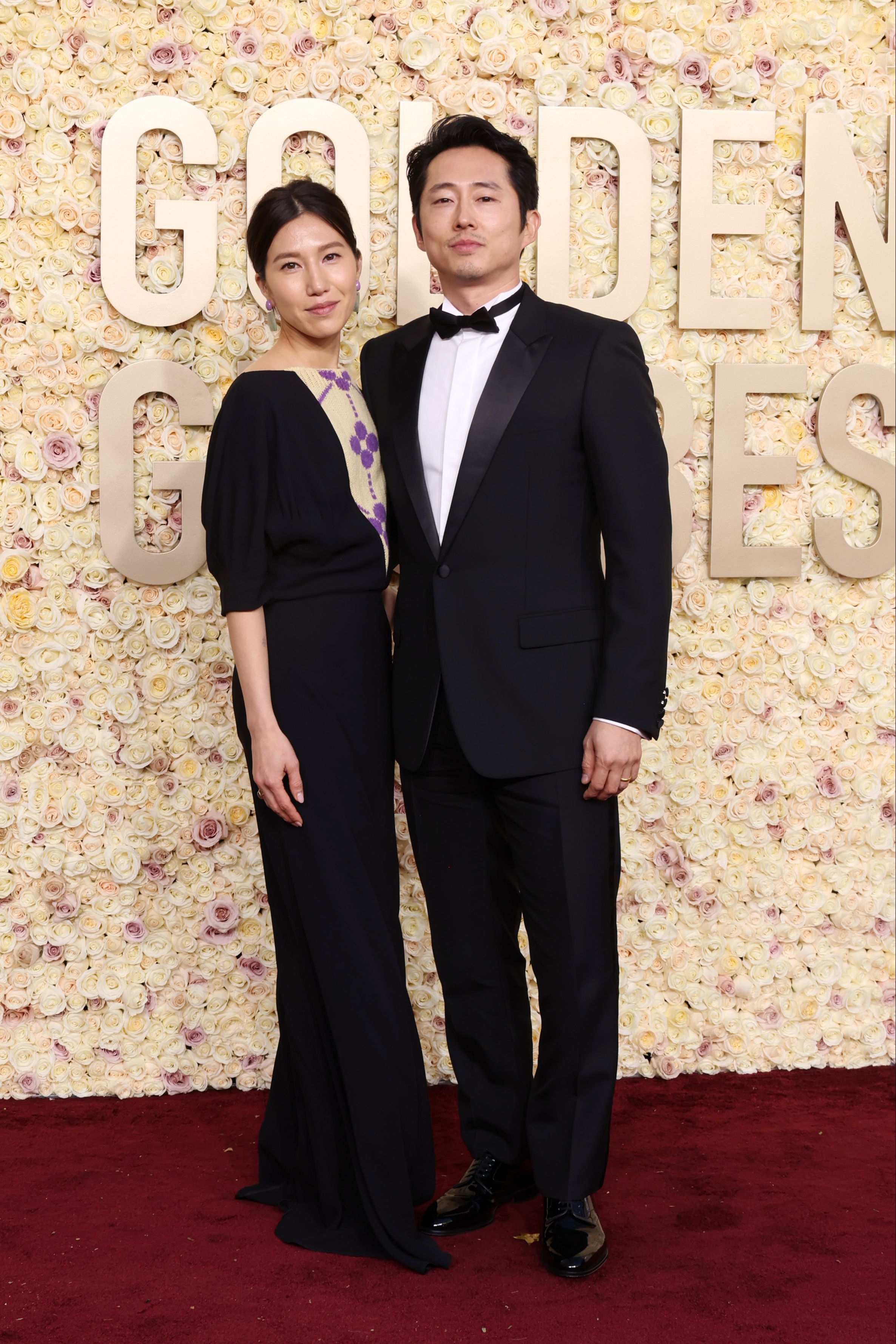 Joana Pak y Steven Yeun