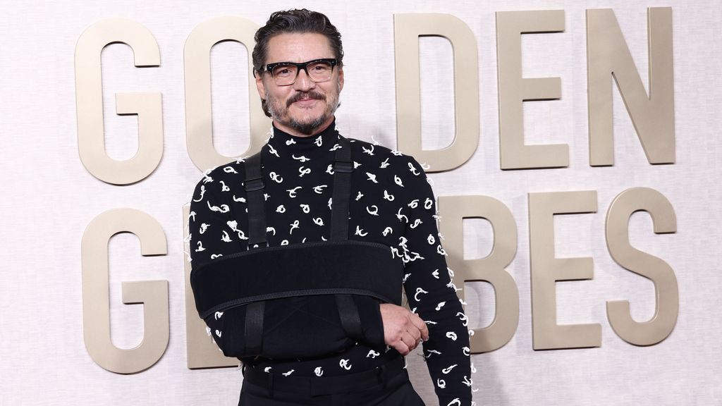 Pedro Pascal, en los Globos de Oro 2024