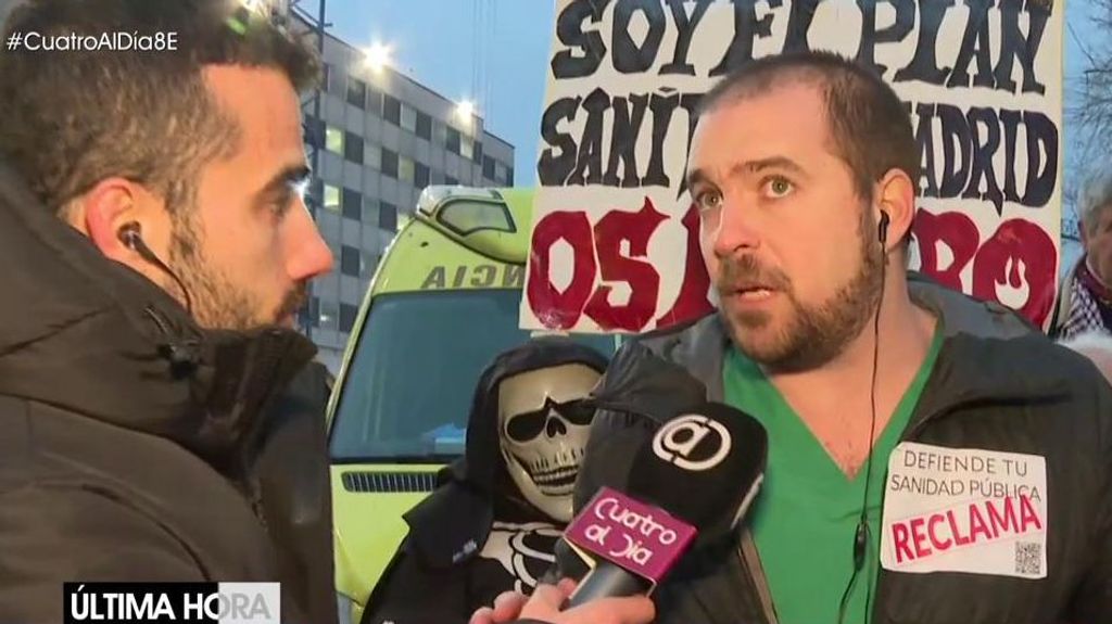 Un enfermero, sobre el colapso en los hospitales: "No es por la gripe, fallan los cimientos del sistema sanitario"