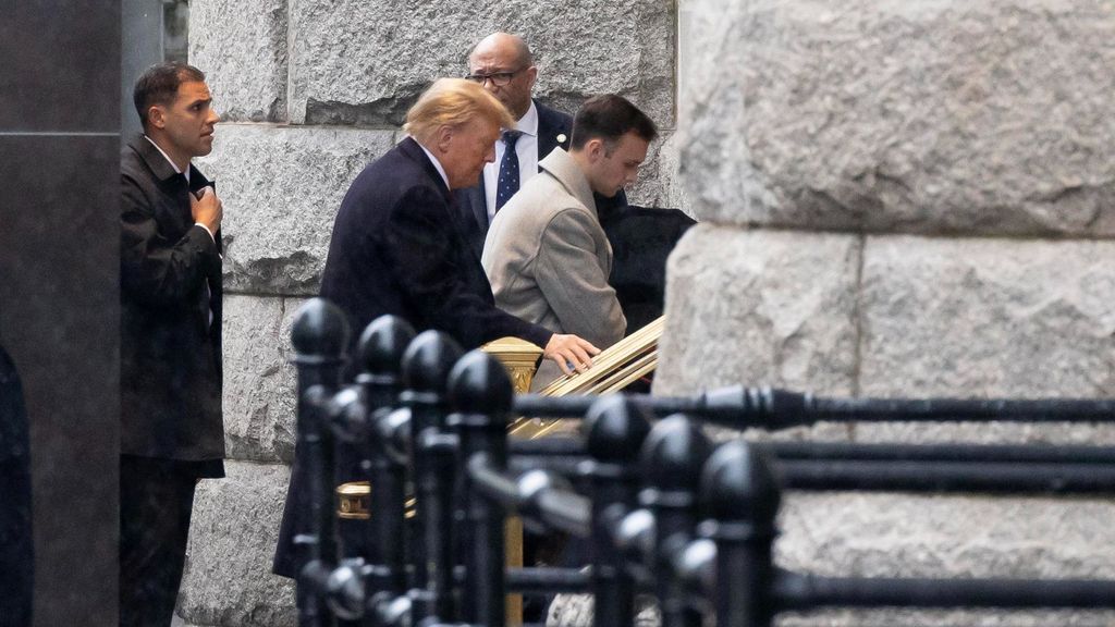 Donalld Trump se enfrente a los jueces es estudian su inmunidad presidencial durante el asalto al Capitolio