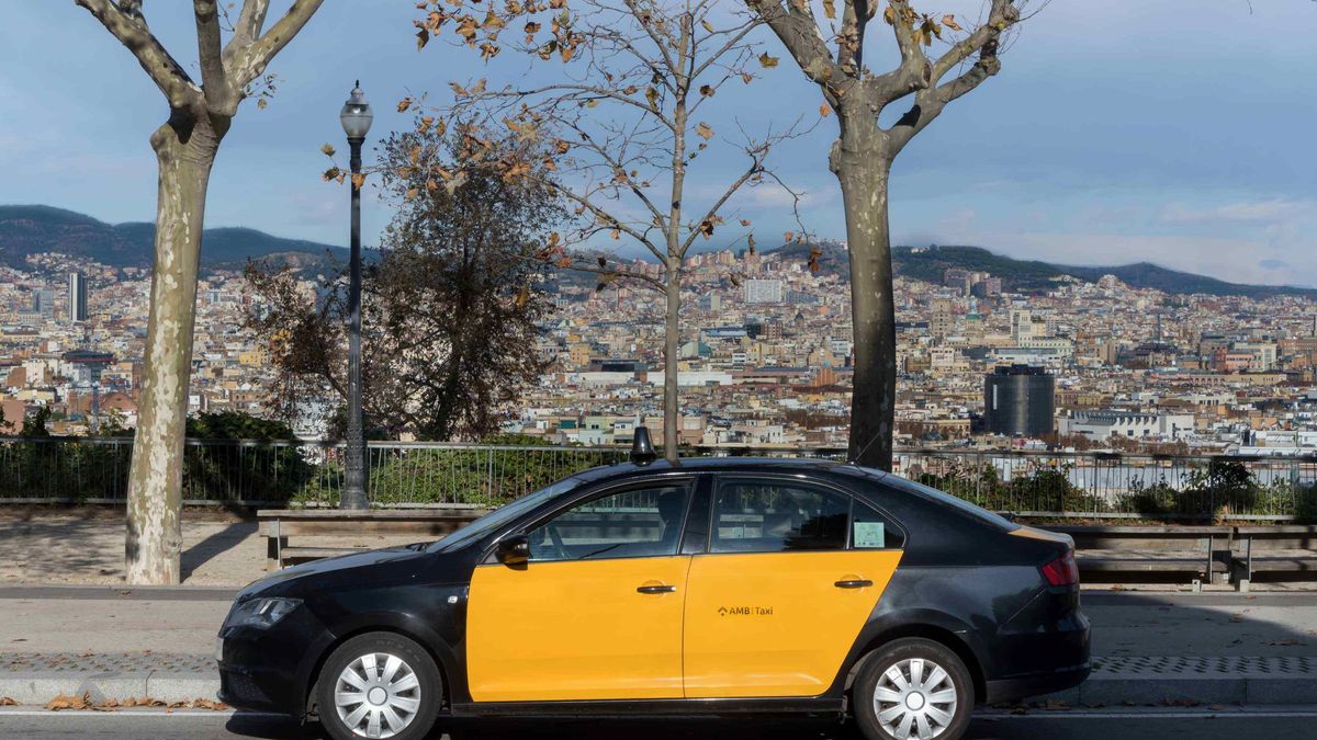 Imagen de archivo de un taxi