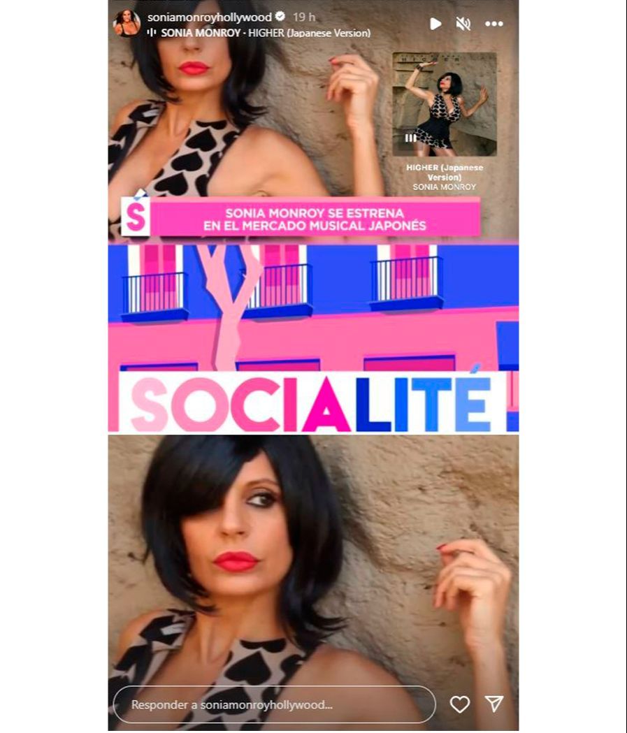 Sonia Monroy se estrena en el mercado japonés