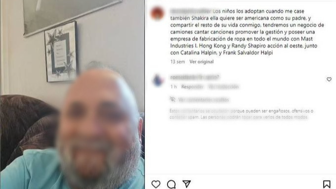 El acosador de Shakira