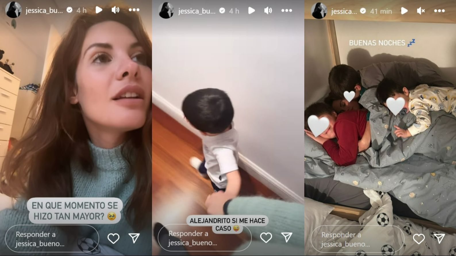 Jessica Bueno comparte instantes de su vida familiar