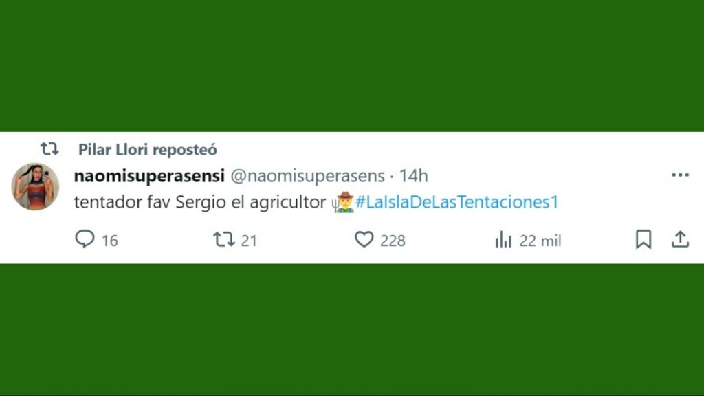 Pilar Llori reacciona a la participación de Sergio en 'La isla de las tentaciones 7'