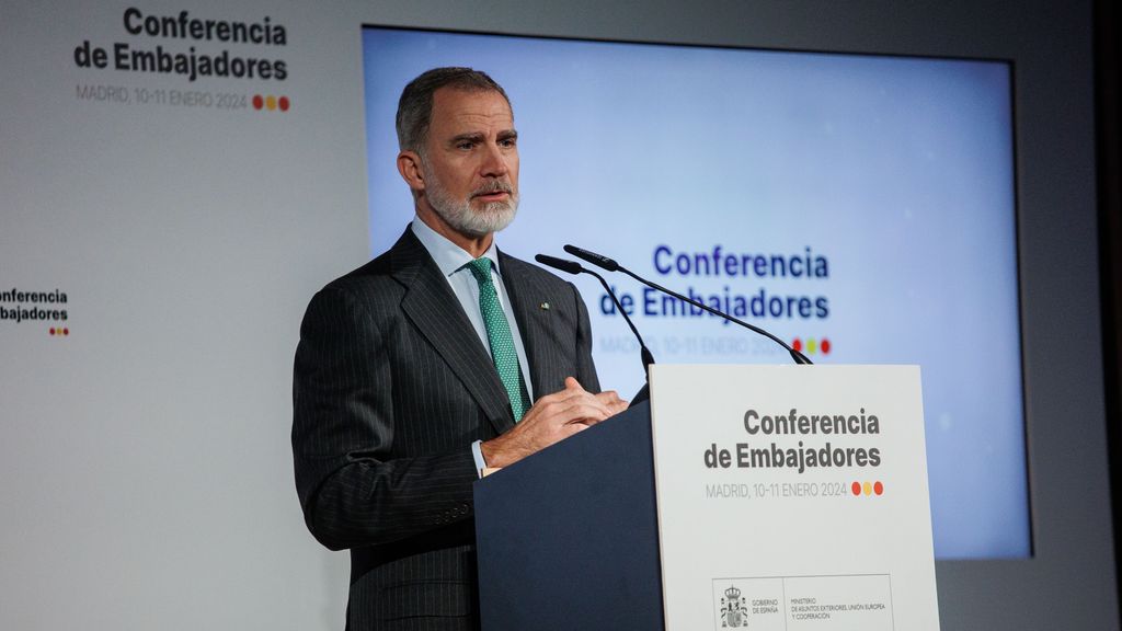 Felipe VI defiende la necesidad de dos estados para solucionar el problema de Israel y Palestina