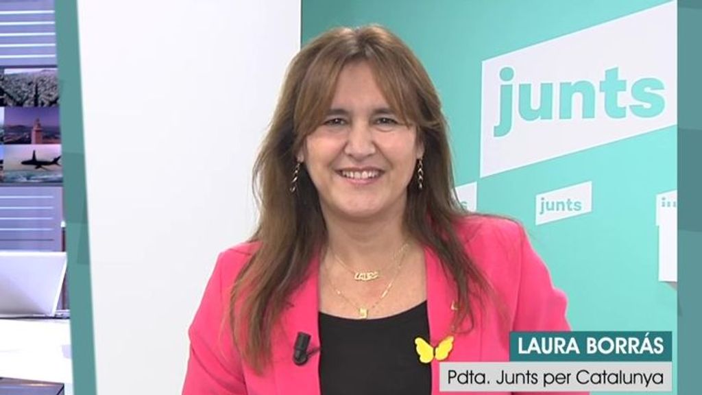 Laura Borrás, presidenta de Junts: "Hemos pactado una ley con el Gobierno para asumir las competencias de inmigración en Cataluña"