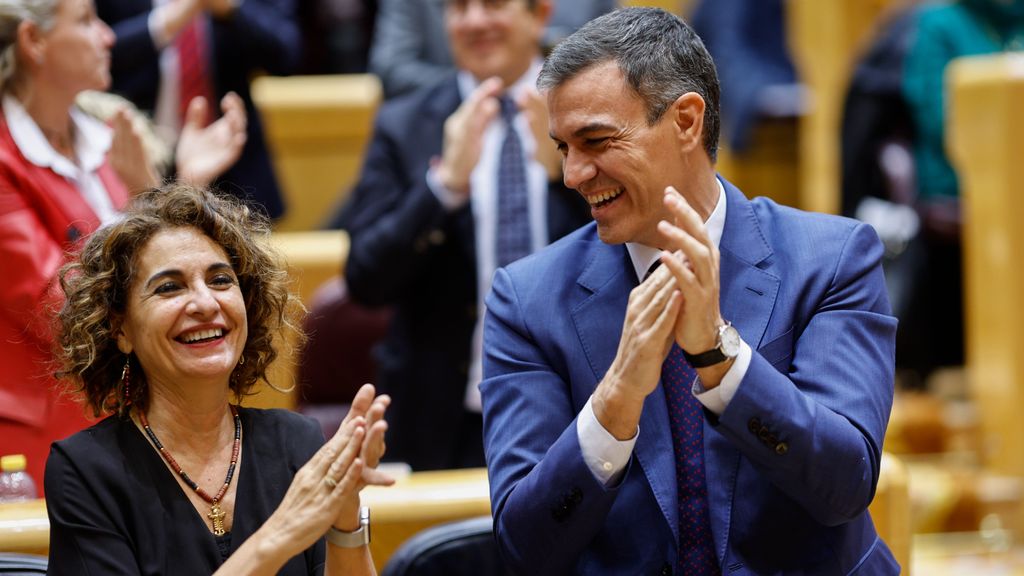 María Jesús Montero y Pedro Sánchez