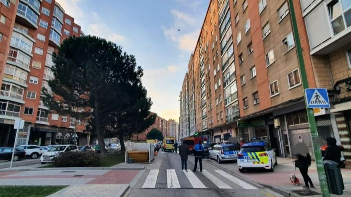 Incendio en Burgos