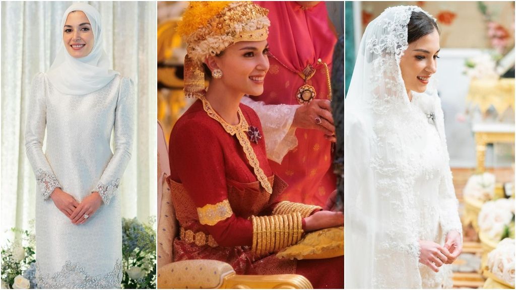 Los tres primeros vestidos de novia de Anisha Rosnah