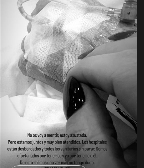 Tamara Gorro, "asustada" por la salud de su abuelo