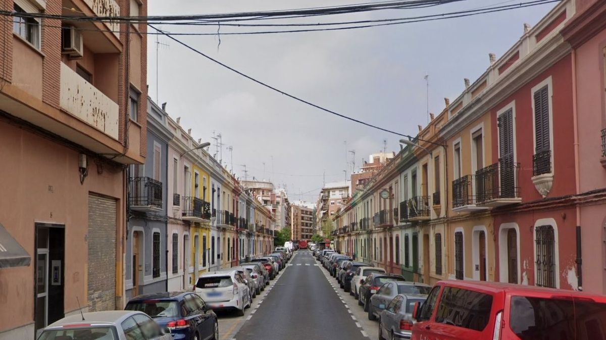 Calle Padre Viñas en Valencia capital