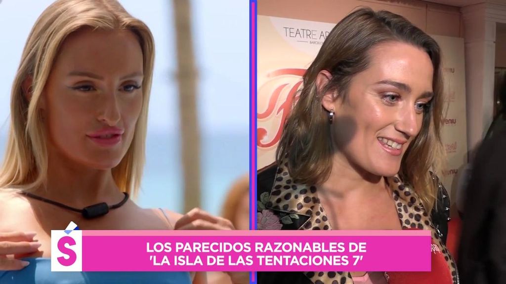 Parecidos razonables en 'La isla de las tentaciones 7'