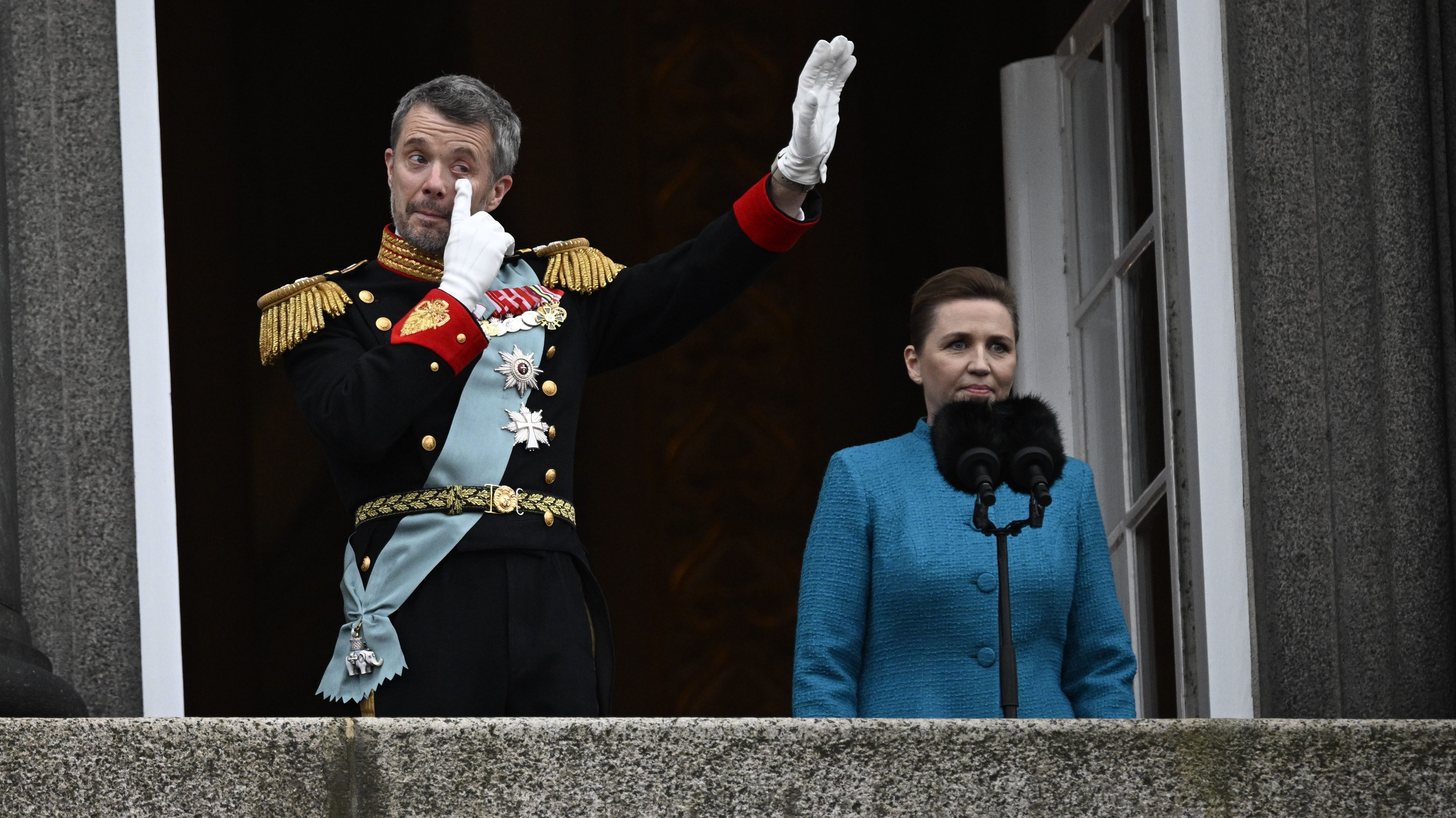 Las lágrimas de Federico X de Dinamarca