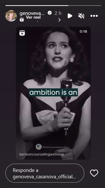 Genoveva Casanova comparte un monólogo sobre el empoderamiento femenino tras la proclamación de Federico X