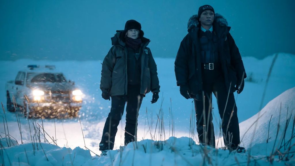 Jodie Foster y Kali Reis como Danvers y Navarro en la nueva temporada de 'True detective'.