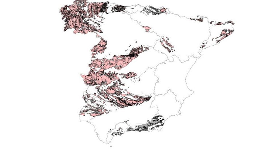 Mapa del radón en España