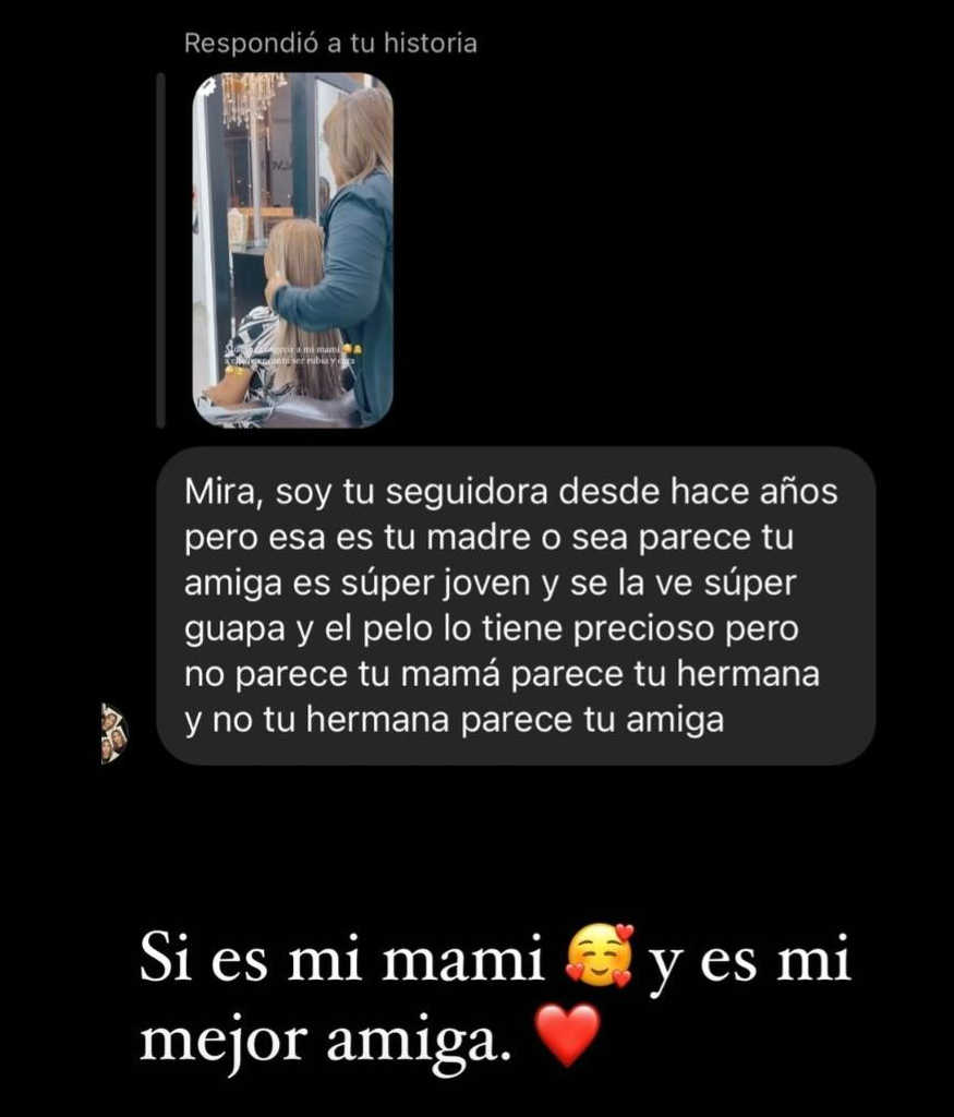 Miriam Saavedra responde a las preguntas sobre la juventud de su madre