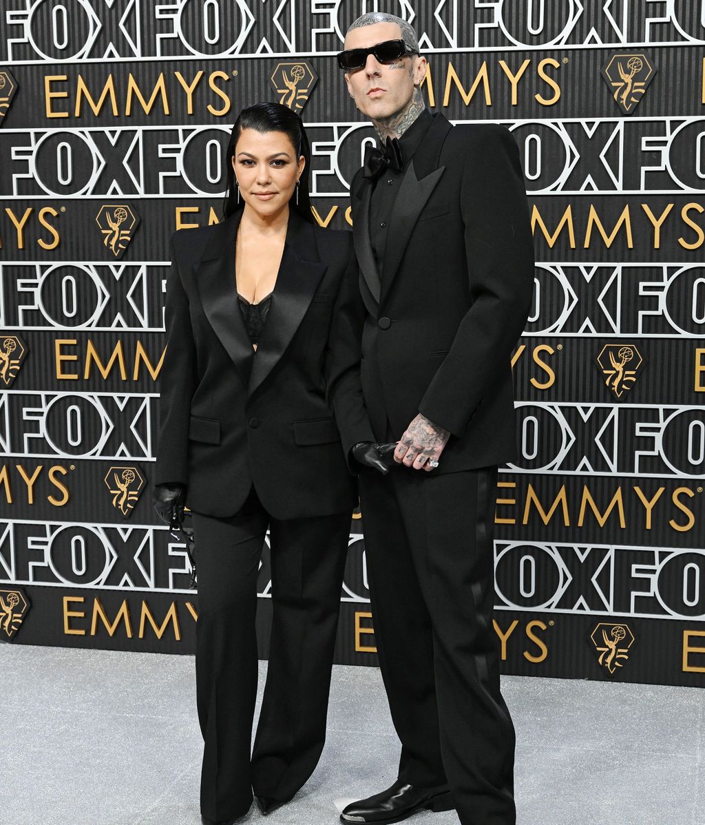 Kourtney Kardashian, en los premios Emmy 2024
