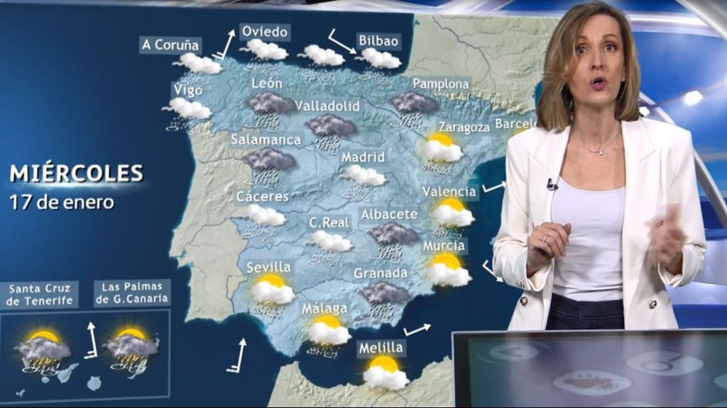 La previsión meteorológica con Rosalía Fernández